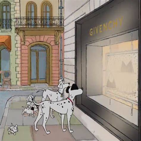 animation du business givenchy|givenchy 101 dalmatians capsule.